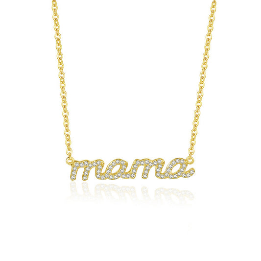 Sparkling MAMA necklace